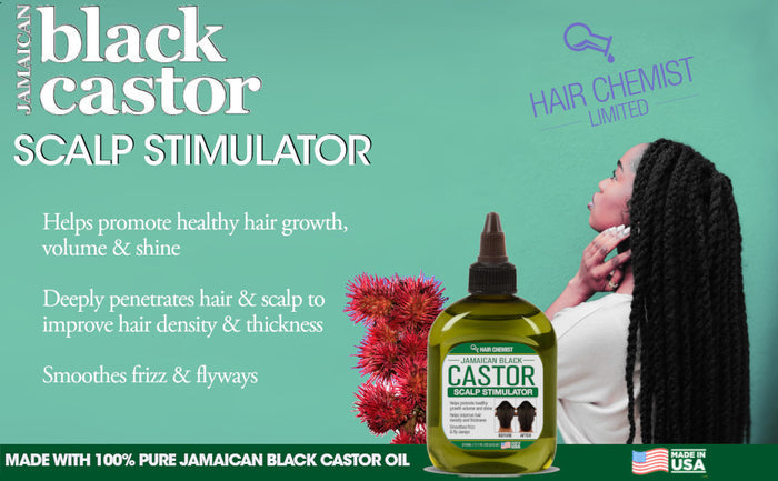 Hair Chemist Superior Growth Jamaican Black Castor Oil Scalp Stimulator 7.1 oz.