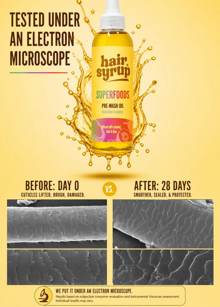 Hair Syrup Superfoods Pre Wash Hair Oil 100ml