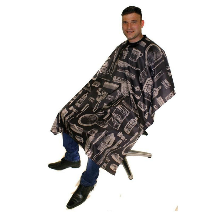 Hair Tools Vintage Barber Hairdressing Gown - Franklins