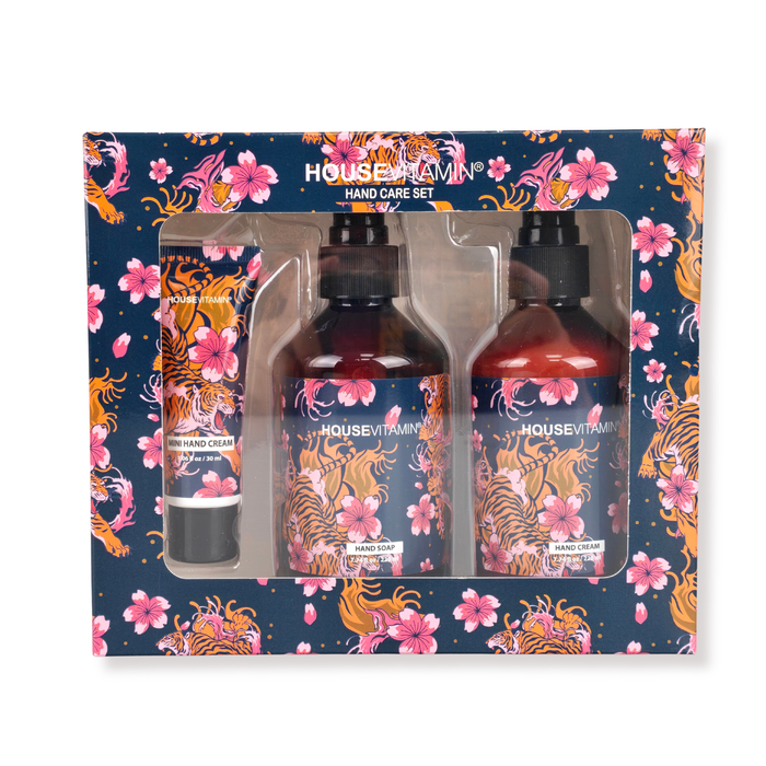 Hand Verzorging Gift Set- Vegan Handzeep | Handcreme - Kruidig