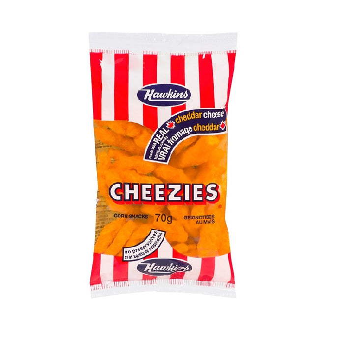Hawkins - Cheezies - 70g