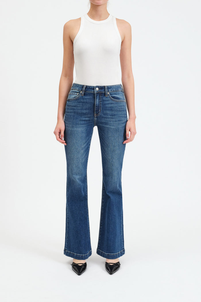 Heartbreaker Mid Rise Flare Jeans