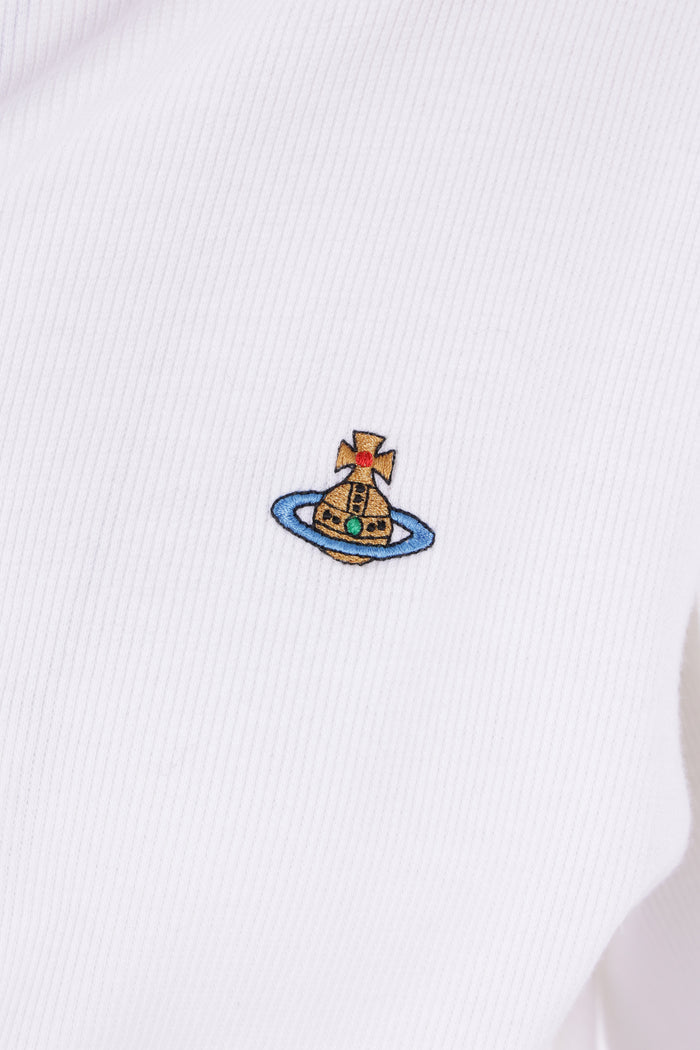 Hebo long-sleeve t-shirt in rib jersey