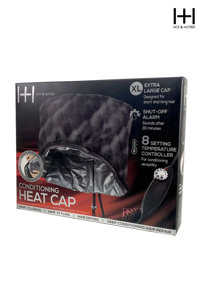 H&H 3IN1 PROFESSIONAL WASHABLE CONDITIONING HEAT CAP #ANN5757 - BSW BEAUTY CANADA