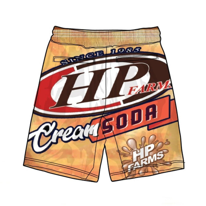 HP FARMS CREAM WRAP KNIT SHORT - 222-36601-CREAM