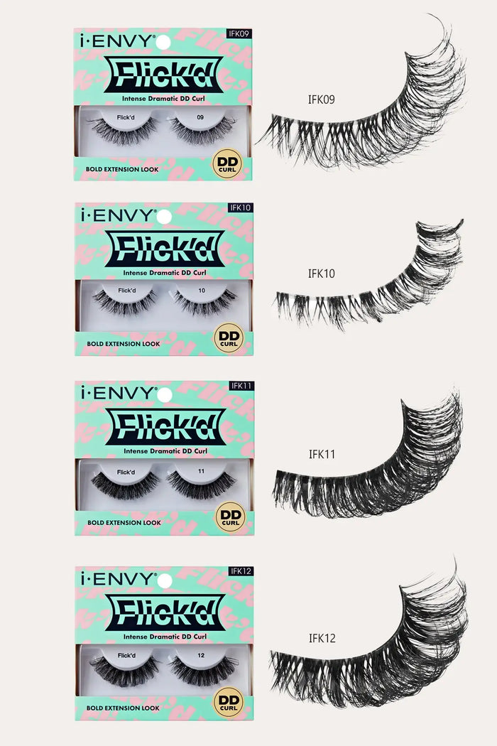 I ENVY FLICK'D CURL COLLECTION RED BEAUTY