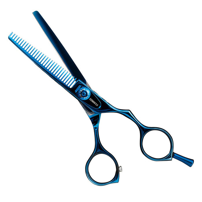 ICEMAN SUNTACHI 5.5" SCISSOR BLUE THINNERS