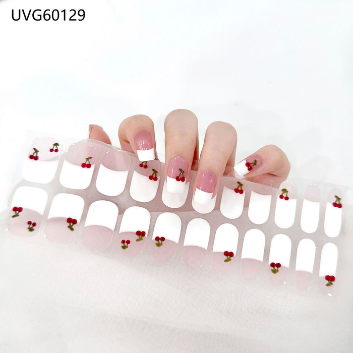 ins UV gel nail sticker UVG60129