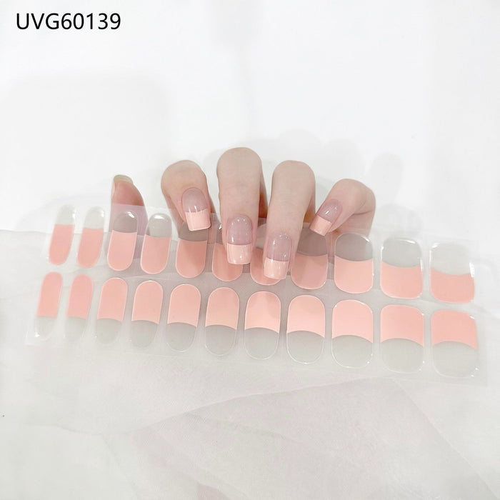 ins UV gel nail sticker UVG60139
