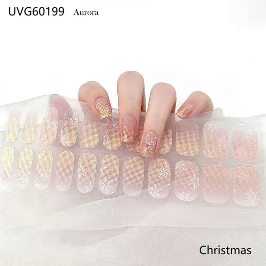 ins UV gel nail sticker UVG60199