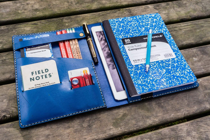 iPad Pro 11 - Pro 10.5 and B5 size Notebook Cover - Blue