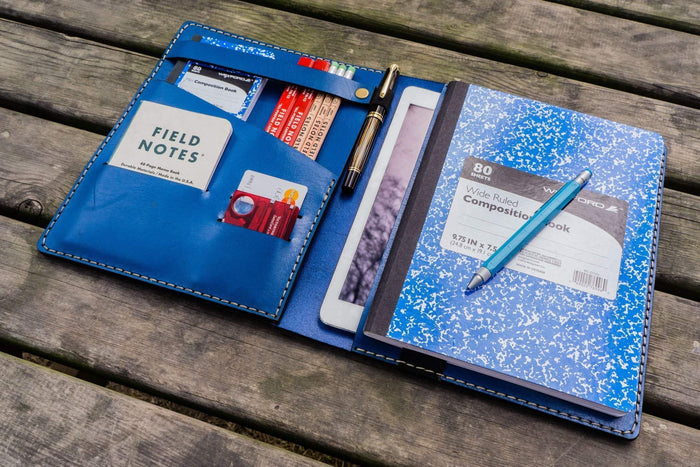 iPad Pro 11 - Pro 10.5 and B5 size Notebook Cover - Blue