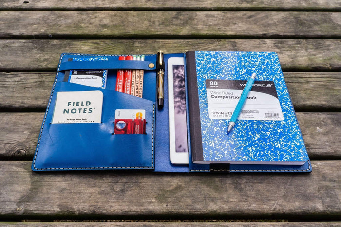 iPad Pro 11 - Pro 10.5 and B5 size Notebook Cover - Blue