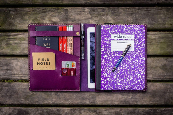 iPad Pro 11 - Pro 10.5 and B5 Size Notebook Cover - Purple