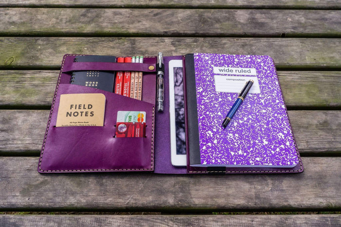 iPad Pro 11 - Pro 10.5 and B5 Size Notebook Cover - Purple