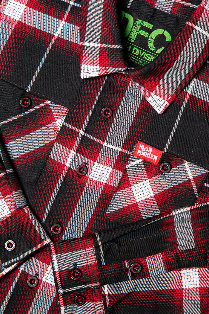 Iron Maiden 50th Anniversary Youth Flannel