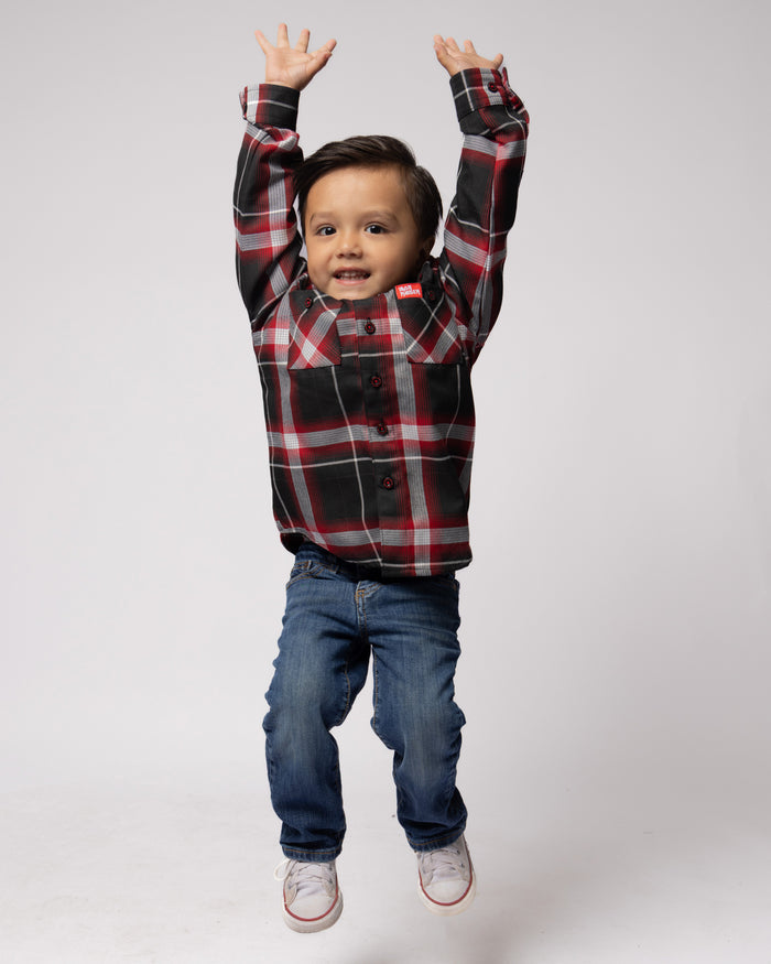 Iron Maiden 50th Anniversary Youth Flannel