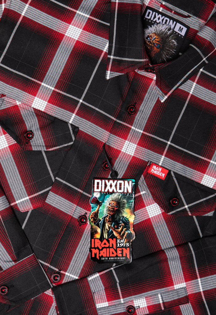 Iron Maiden 50th Anniversary Youth Flannel