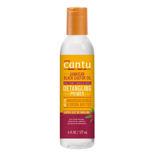 Jamaican Black Castor Oil For Tight Curls & Coils Detangling Primer 6oz by CANTU