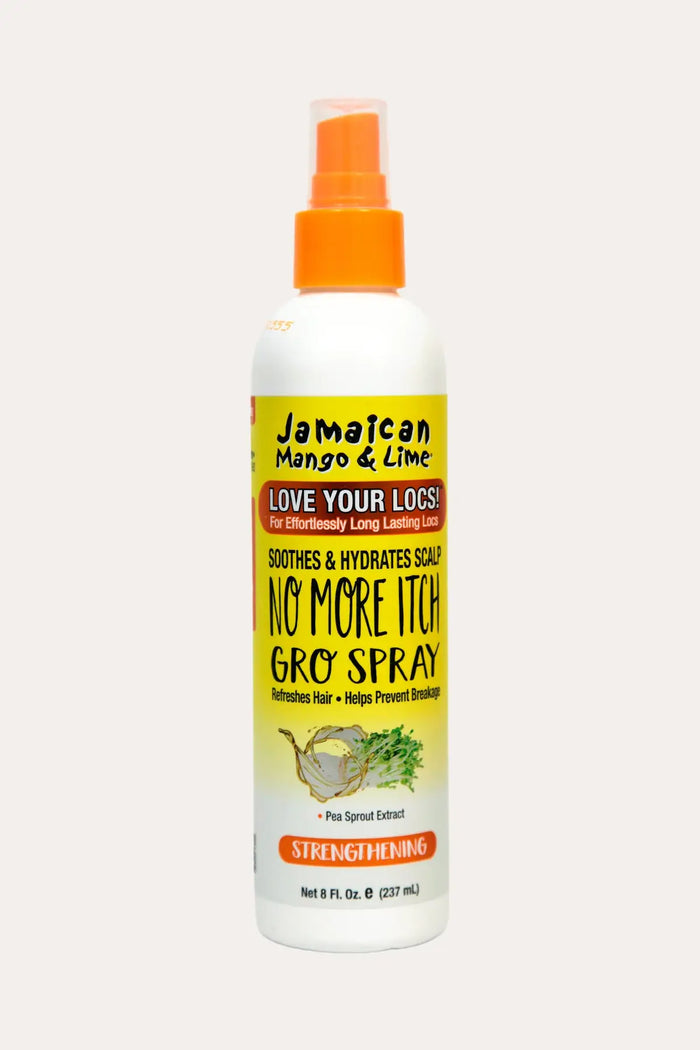 JAMAICAN MANGO & LIME NO MORE ITCH SOOTHES & HYDRATES SCALP GRO SPRAY 8oz - BSW BEAUTY CANADA