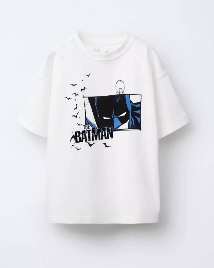 (K) BERGISS T- SHIRT - BATMAN - OFF WHITE