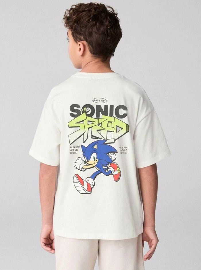 (K) BERGISS T- SHIRT - SONIC SPEED - OFF WHITE