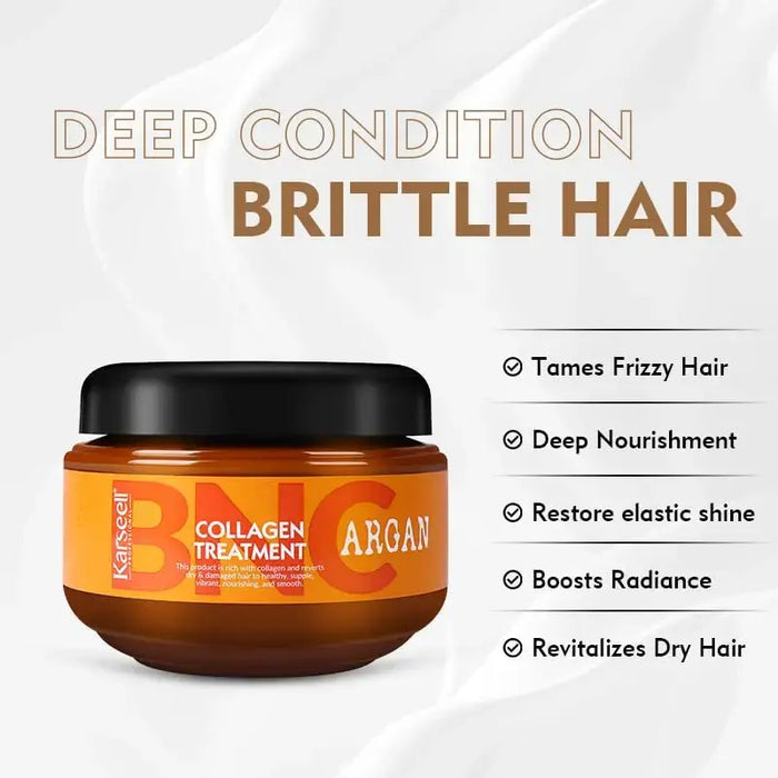 Karseell BNC Argan Collagen Hair Treatment 550 ml - DOKAN