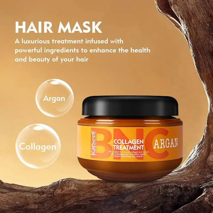 Karseell BNC Argan Collagen Hair Treatment 550 ml - DOKAN