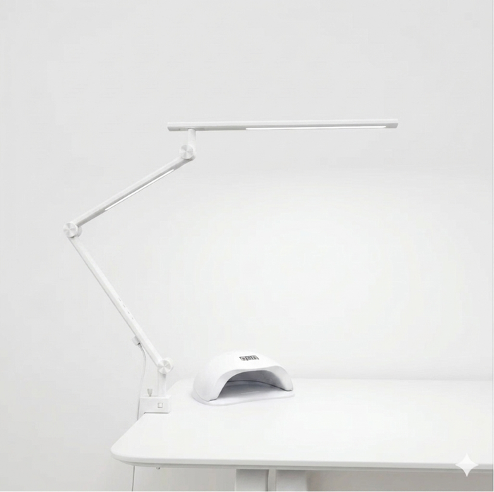 Katie Barnes Portable Desk Light | Interchangeable Clamp and Base