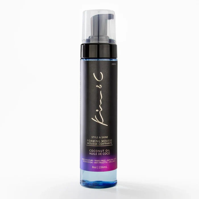 KIM & C Style & Shine Foaming Mousse 8oz