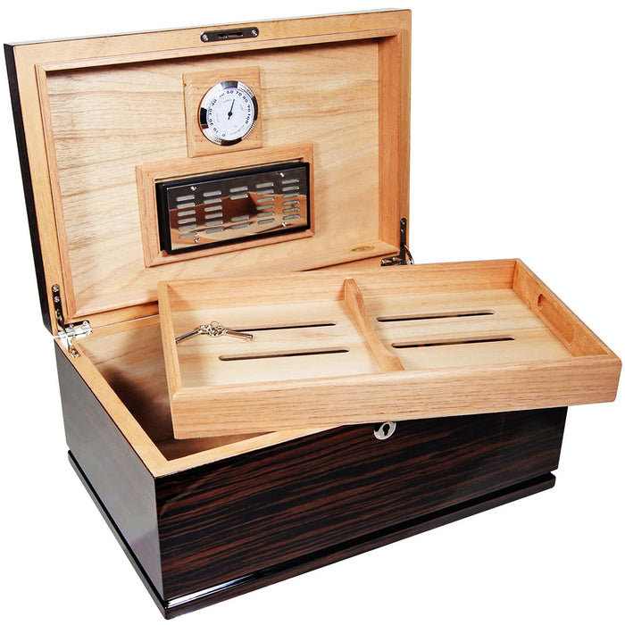 Kirby Allison Gran Majestad Large Cigar Humidor (150 Cigars)