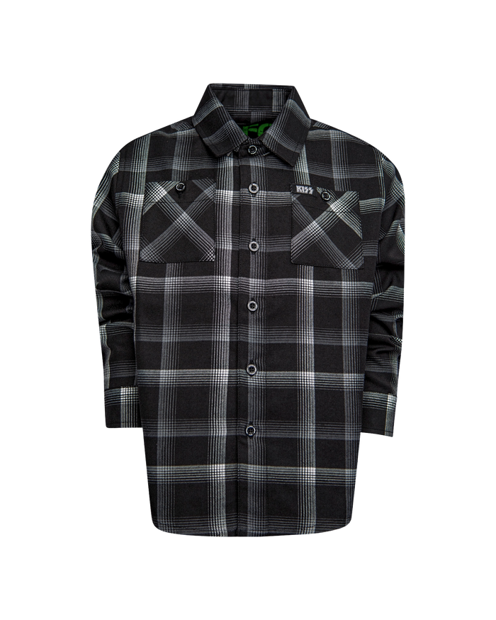 Kiss 'Dressed To Kill' Youth Flannel
