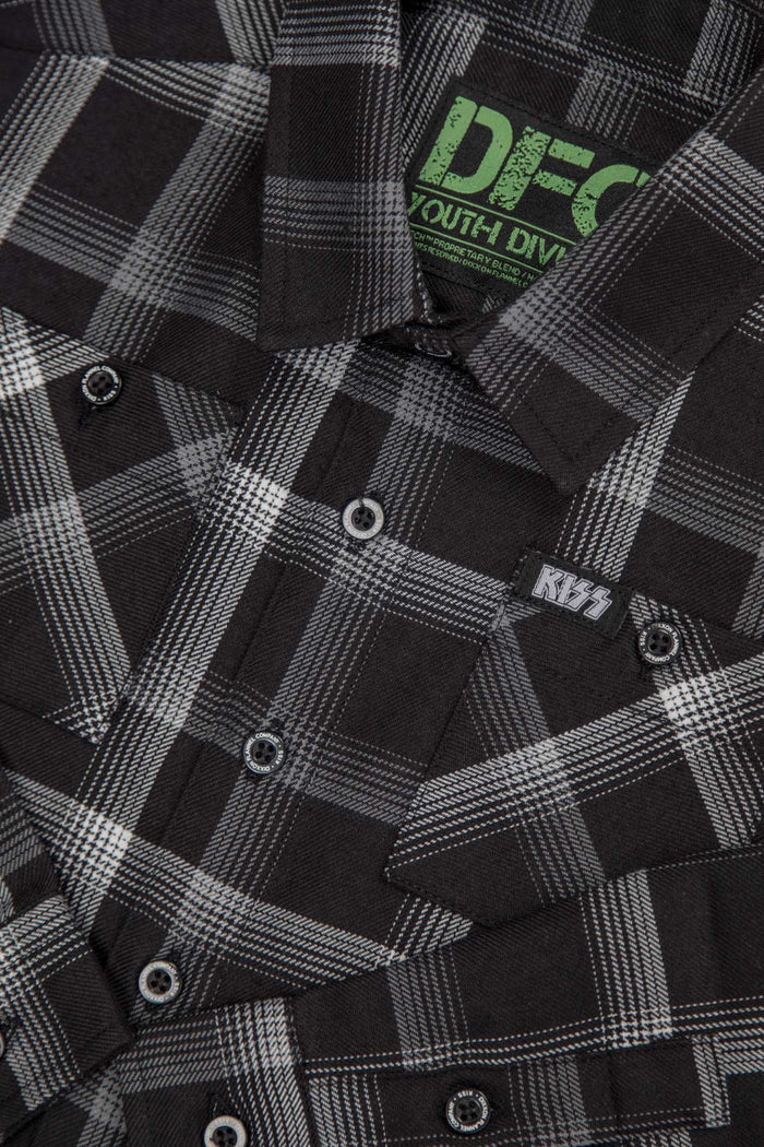 Kiss 'Dressed To Kill' Youth Flannel