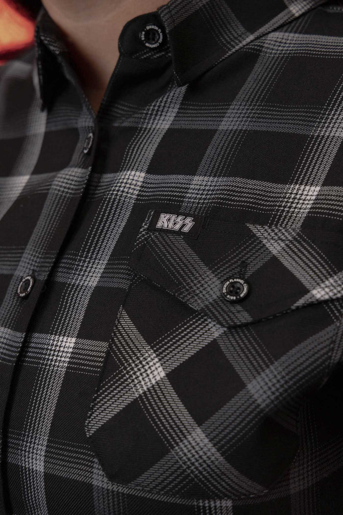 Kiss 'Dressed To Kill' Youth Flannel