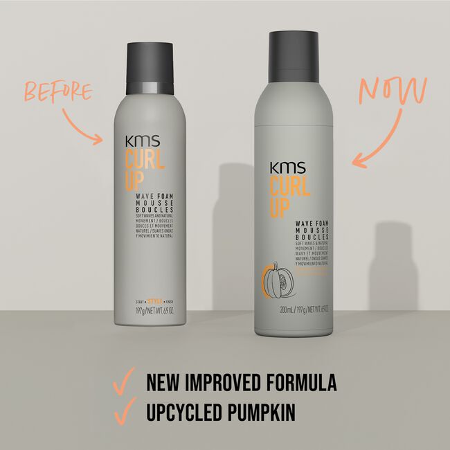 KMS Curl Up Wave Foam 200ml