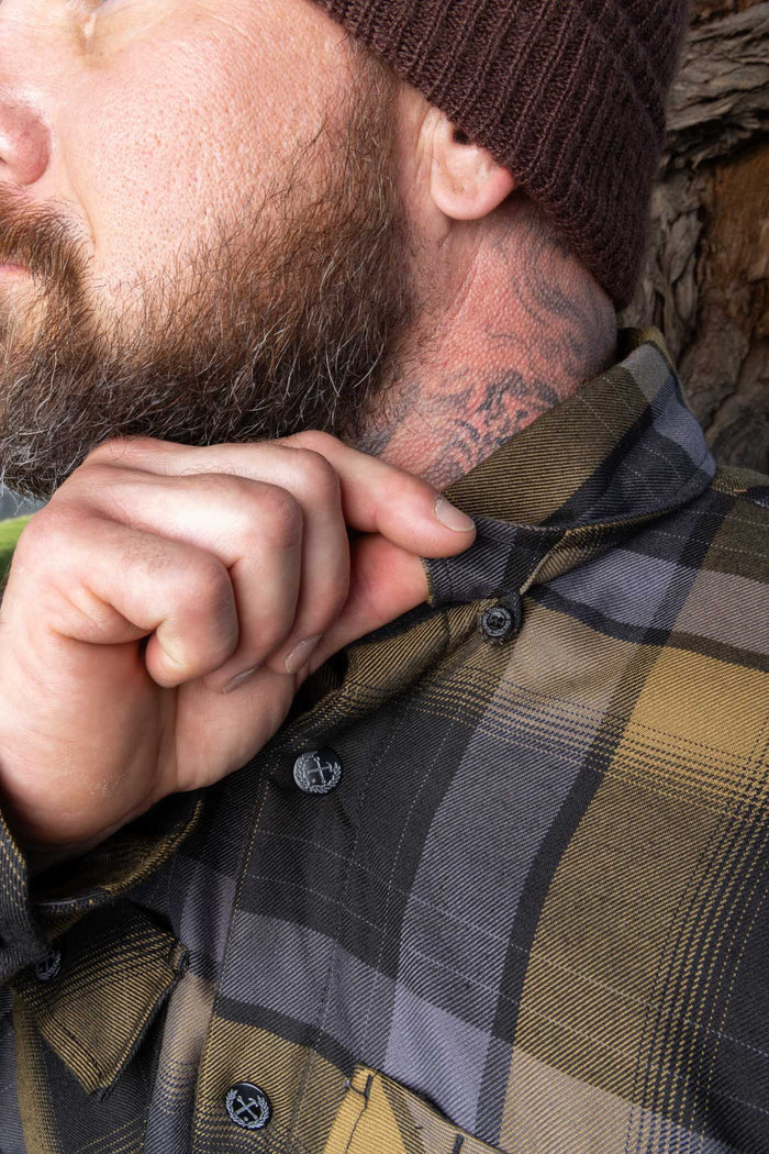 Knox Sherpa Lined Flannel Jacket