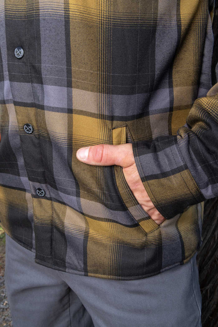 Knox Sherpa Lined Flannel Jacket