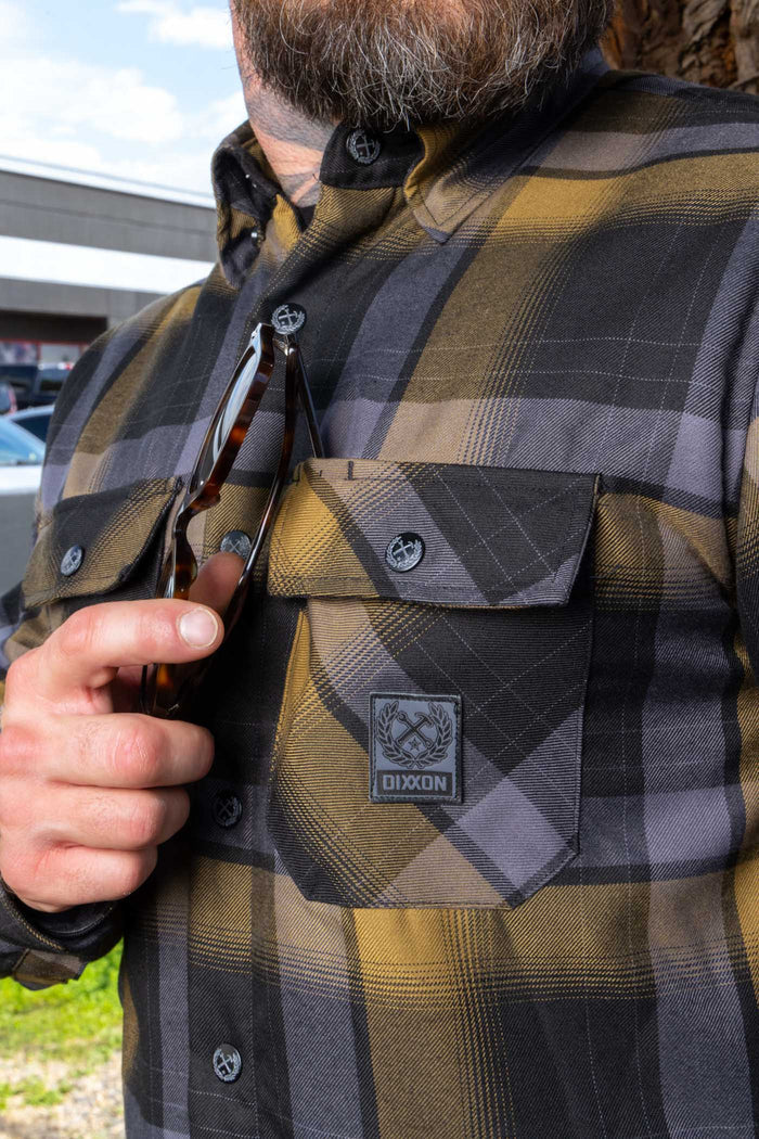 Knox Sherpa Lined Flannel Jacket