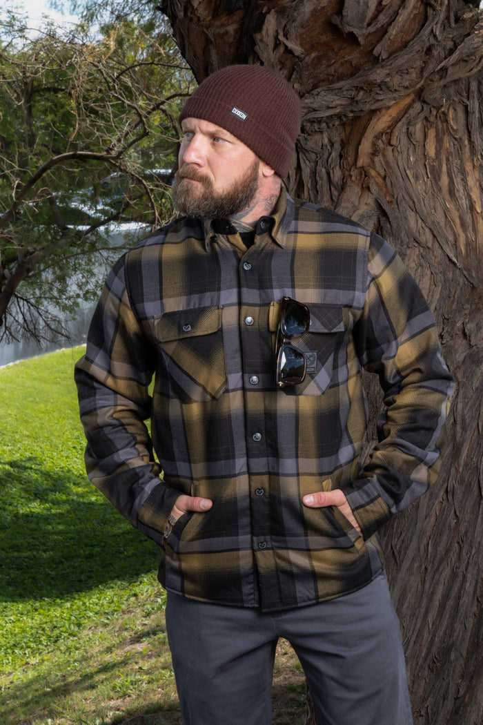 Knox Sherpa Lined Flannel Jacket
