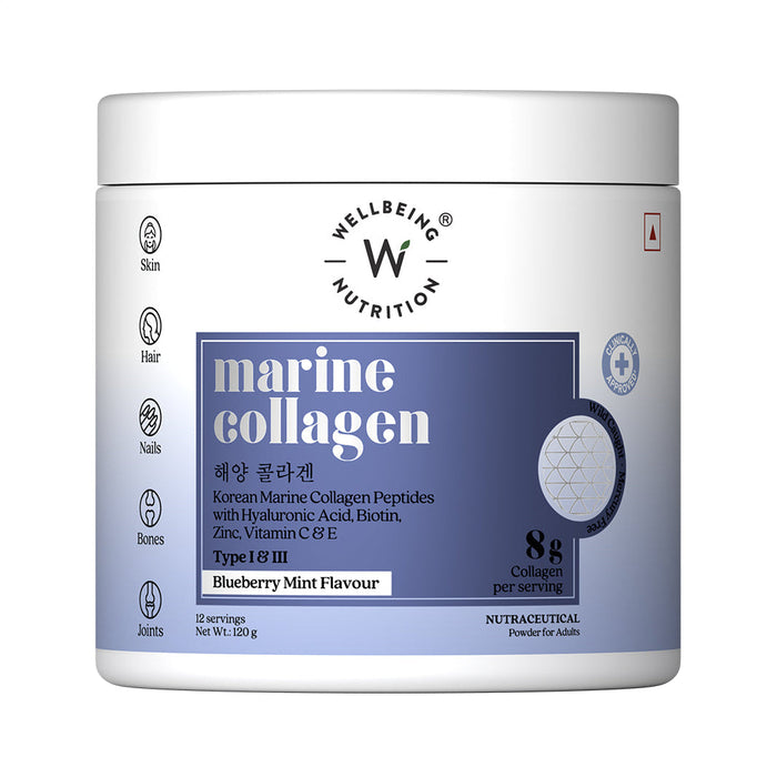 Marine Collagen Blueberry Mint Flavour