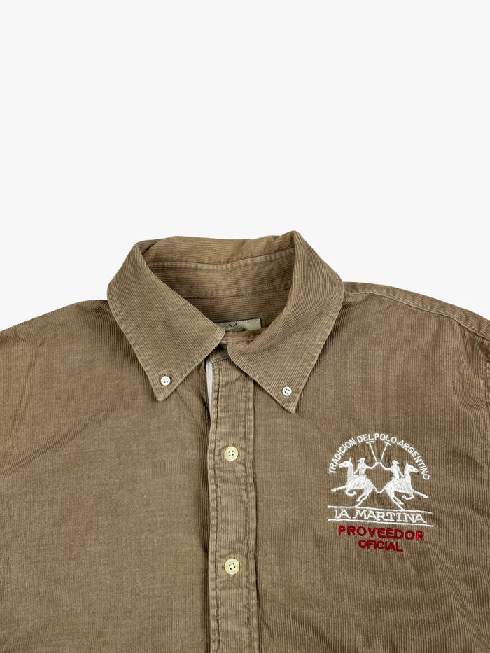La Martina Corduroy Shirt