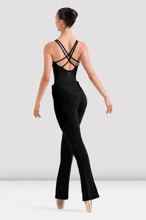Ladies Bloch Elena Cable Knit Flared Pant