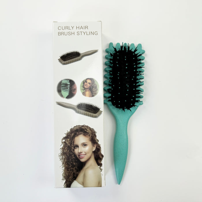 Lady Royal Flexible Boar Bristle Scalp Massage Curling Brush