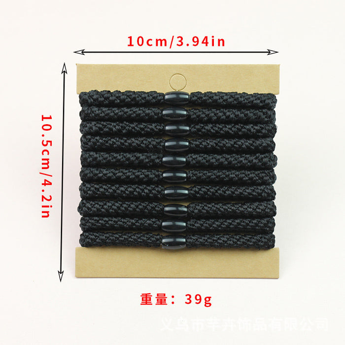 Lady Royal Hair Ties Black
