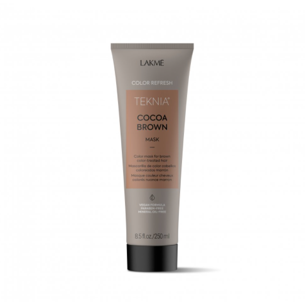Lakme Teknia Cocoa Brown Refresh Treatment 8.4oz - Lakme | Available at Studio 360 Salon, Chatham, NJ