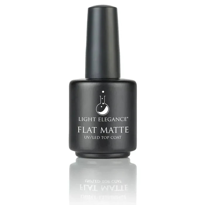 Flat Matte UV/LED Top Coat, 15 ml