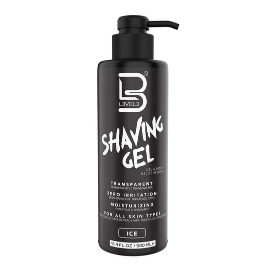 Level 3 Ultra Clear Shaving Gel - Ice - BUYBARBER.COM