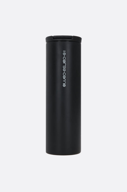 logo print stainless steel tumbler