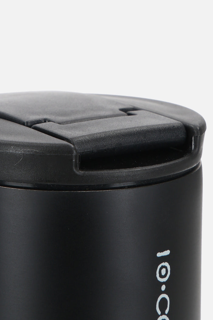 logo print stainless steel tumbler