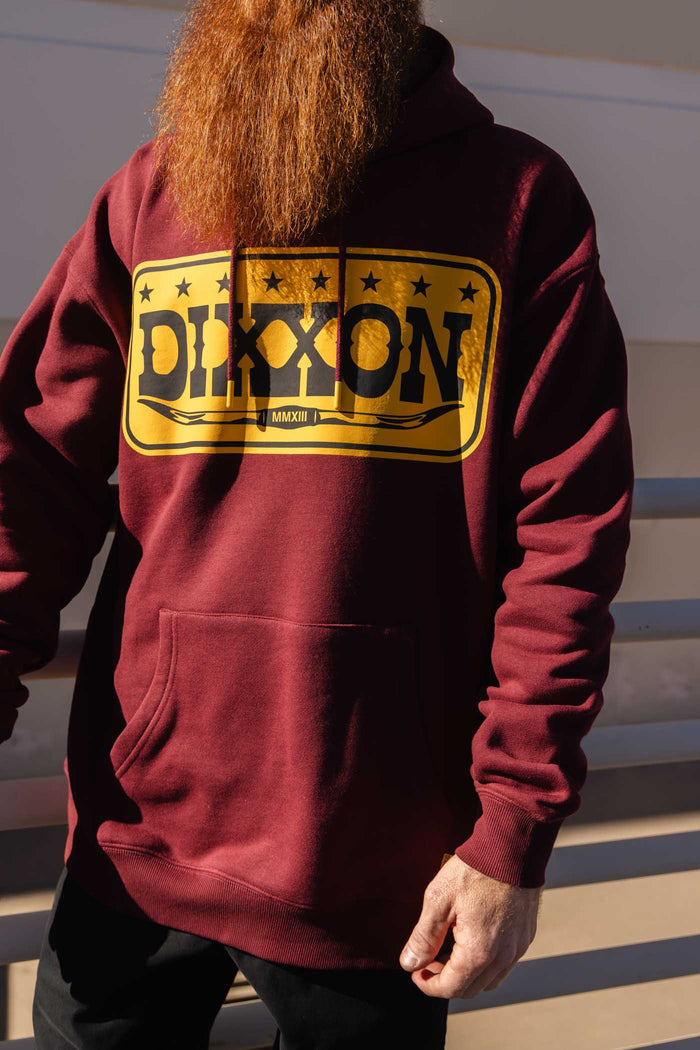 Longhorn Hood - Maroon